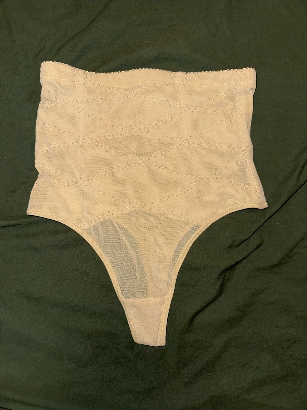 High-Waist Shapewear Thong - Cream NEVER USED!